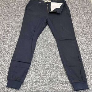 Rustic Dime Jeans Men 36x32 Navy Jogger Denim Pants‎ Outdoor Pocket Adult